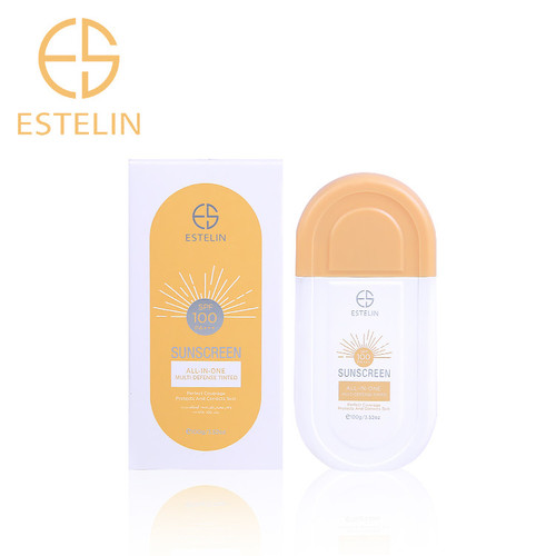 ضد آفتاب ترمیم کننده و ضد پیری قوی تینتی استلین با spf50